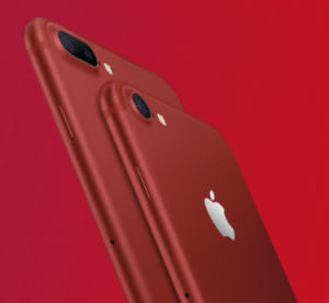 iPhones in iconic Virgin Red