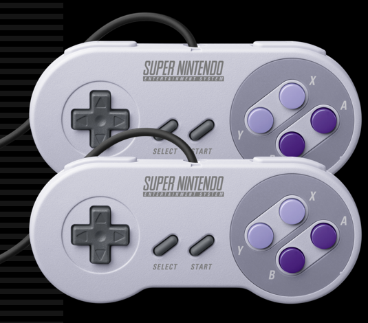 Super NES controllers SNES