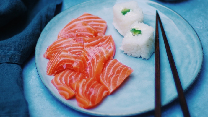 Sushi - Alimentos que mejoran la salud mental