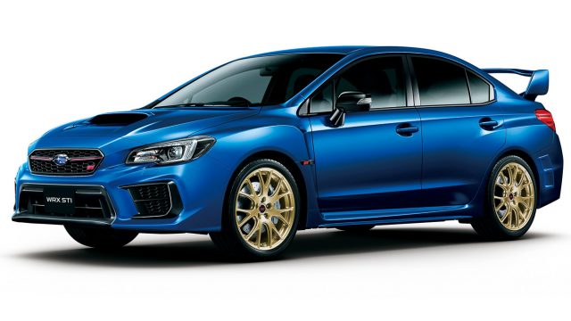 WRX STI EJ20 Final Edition prototype