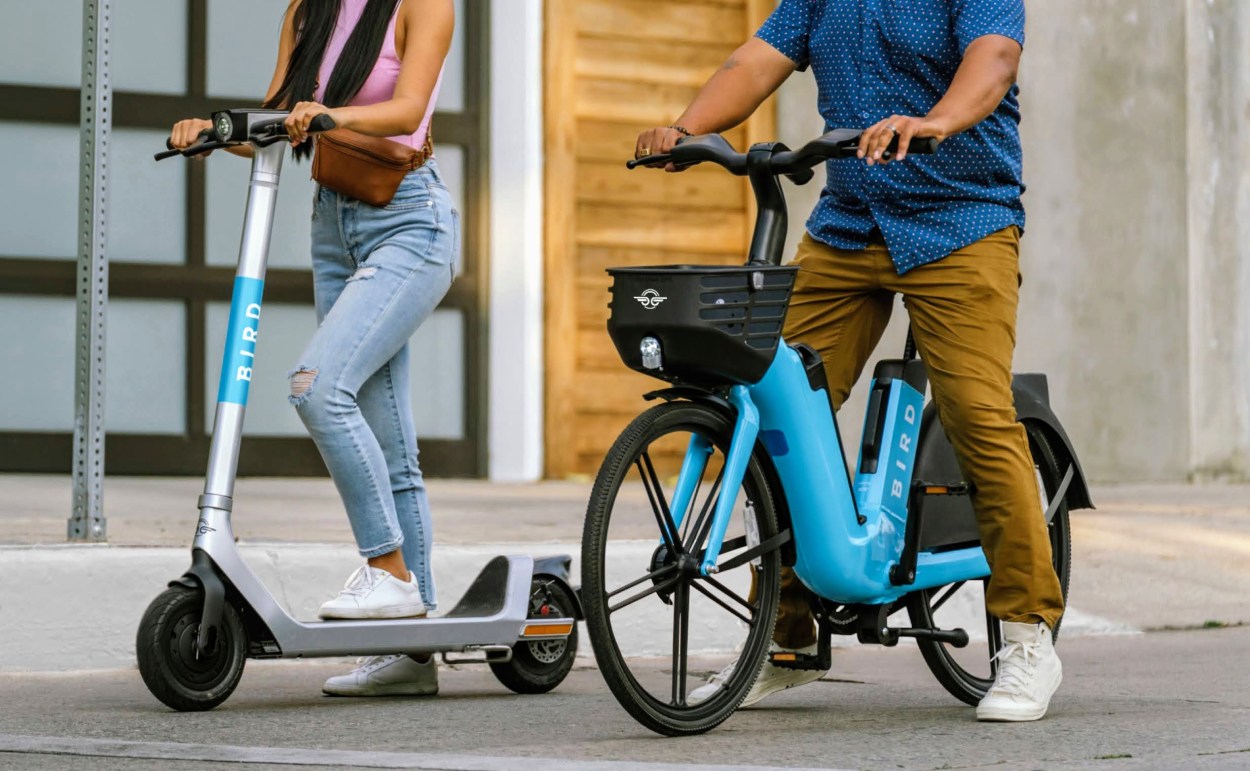 Bird bikeshare program