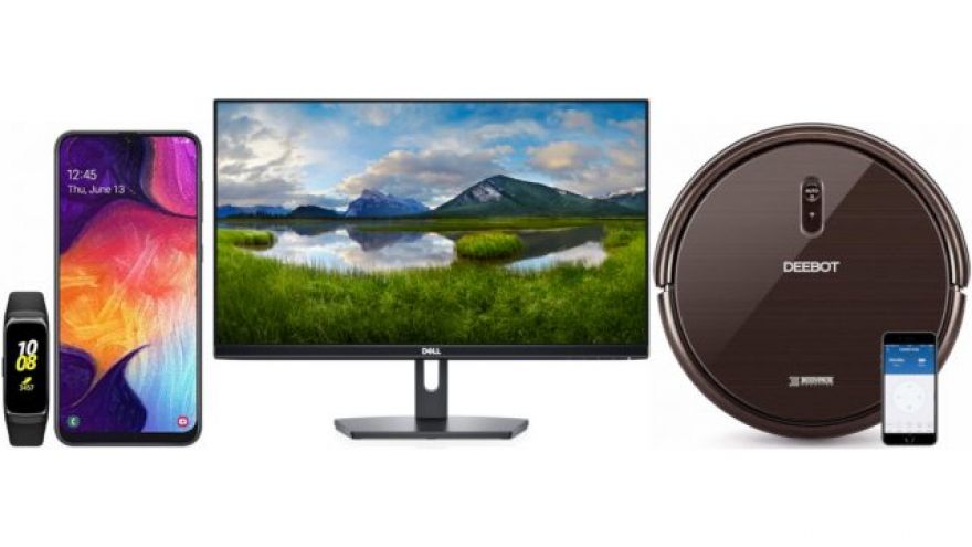ET Deals: Samsung Galaxy A50 + Galaxy Fit $349, Dell 24-inch 1080p IPS Monitor $99, Ecovacs Deebot Vacuum $149