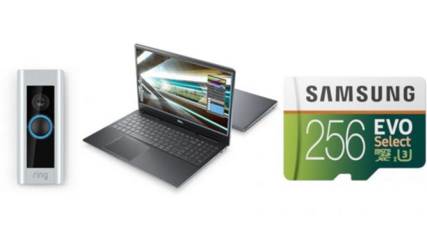 ET Deals: Dell Core i7-9750H Laptop $819, Ring Video Doorbell Camera $169, Samsung 256GB MicroSDXC $36