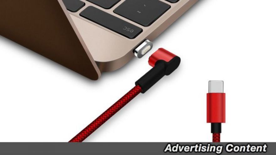 This Rugged USB-C Cable With A Magnetic Connector Is On Sale For 70 Percent Off