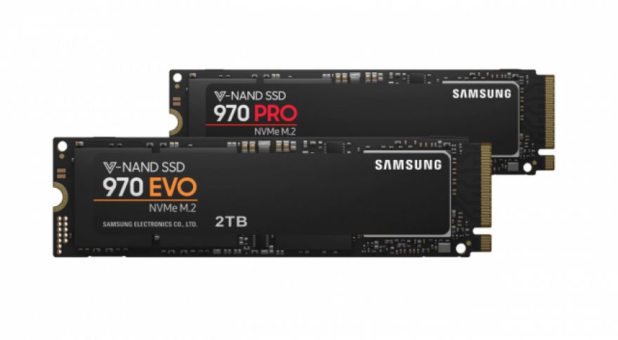 Samsung Launches New 970 Evo and 970 Pro SSDs