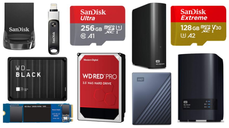 ET Deals: Today Only All-Time Low Prices On MicroSDXC and Hard Drive Storage From WD and SanDisk