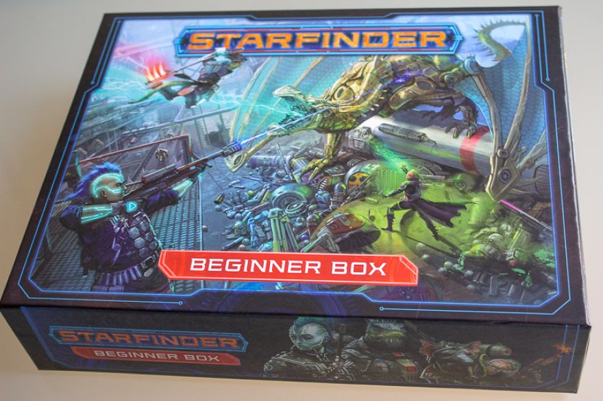 The Starfinder Beginner Box is an inclusive introduction to tabletop RPGs