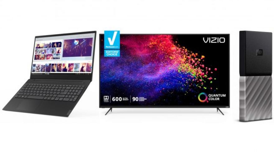 ET Deals: Vizio 55-Inch Quantum 4K TV $548, Lenovo Core i5 Laptop $369, WD 512GB Portable SSD $78