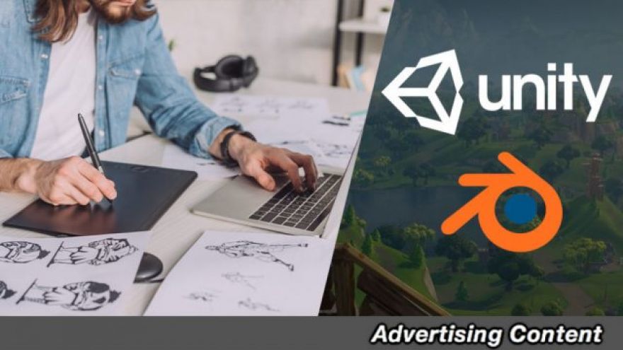 Learn How To Make Your Own Battle Royale Game By Using Unity And Blender For $15