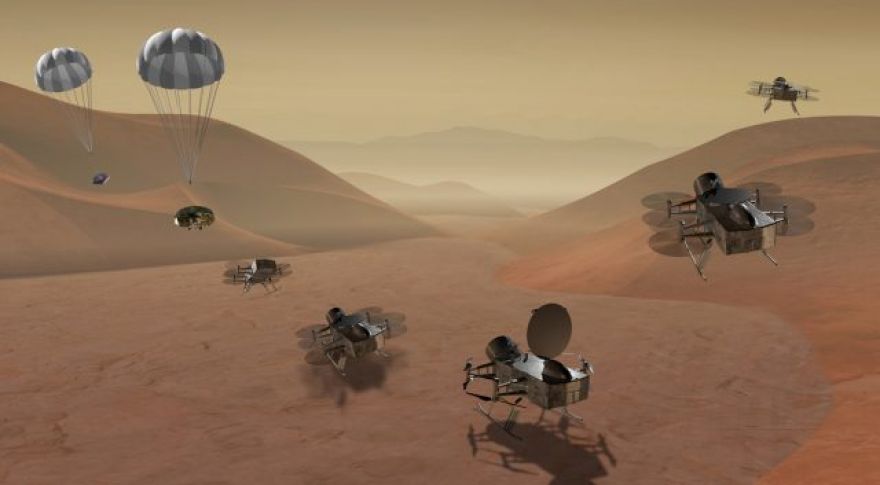 NASA Will Send Flying ‘Dragonfly’ Robot to Saturn’s Moon Titan