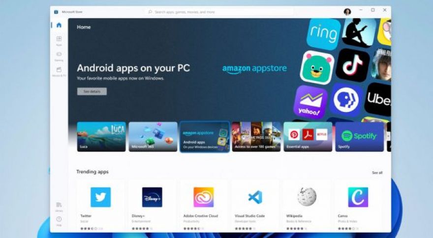 Microsoft Adds Android App Support to Windows 11