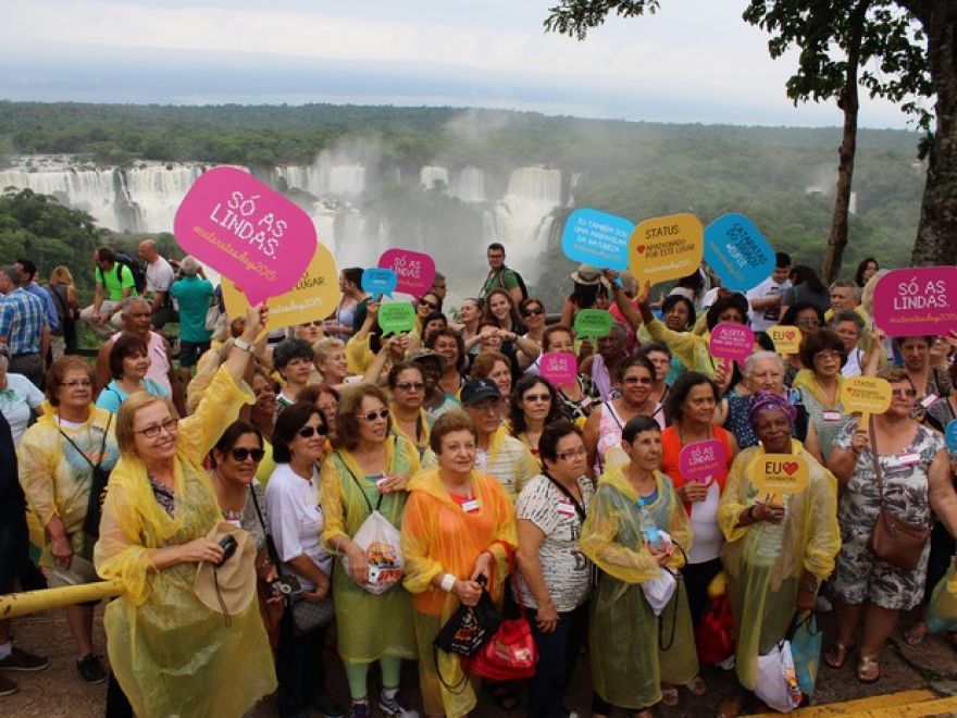 Ação #cataratasday2015 estabelece recorde de selfies em ponto turístico