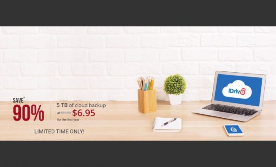ET deals: 90% Off 5TB of IDrive Cloud Backup for Word Backup Day