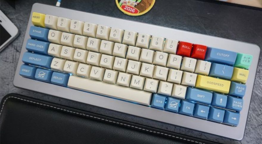 Building a NASA-Themed Mechanical Keyboard