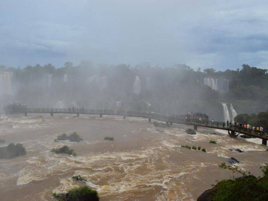 Parque Nacional do Iguaçu recebe 
1,6 milhão de pessoas de 172 países