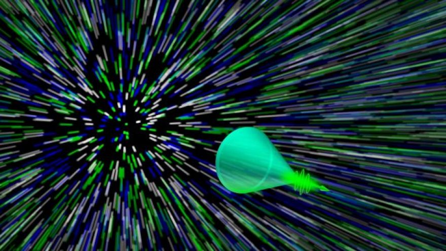 Optical shock: Scientists have imaged light going faster than itself