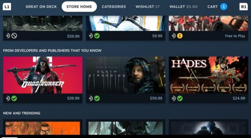 Valve&rsquo;s New Deck Verified Program Will Tell Gamers Which Titles Play Well on Steam Deck