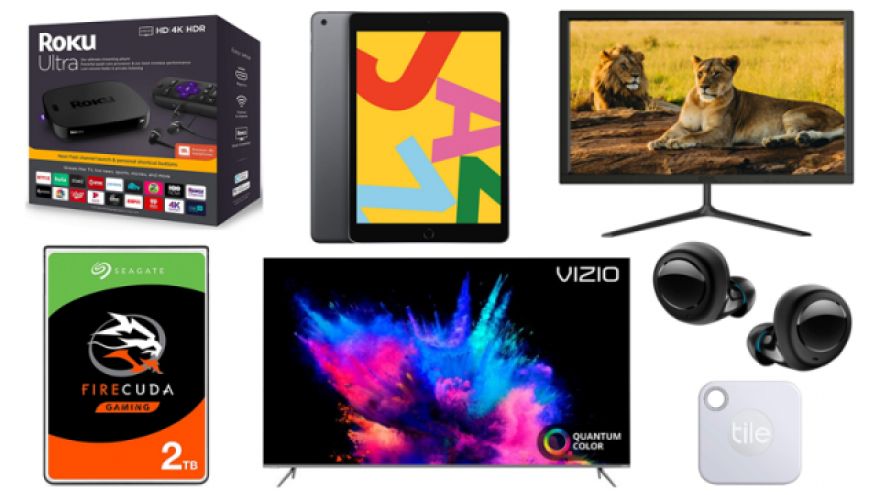 ET Deals: $100 off 10.2-inch Apple iPad, $500 off 65-inch Vizio Quantum 4K TV, First Discount on Amazon Echo Buds