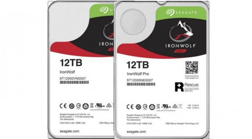 Seagate Unveils Massive 12TB BarraCuda Pro Desktop, IronWolf NAS Hard Drives