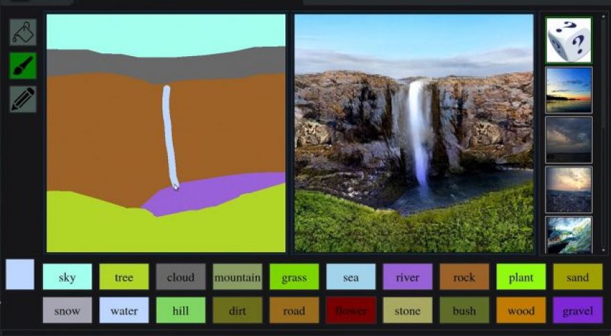 Nvidia AI Turns Doodles Into Realistic Landscapes