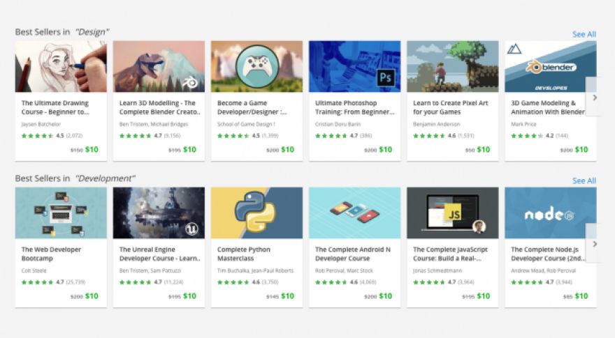ET Deals: Thousands of online courses from Udemy for just $10 each