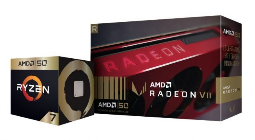 AMD Celebrates 50th Anniversary With ‘Gold Edition’ Ryzen, Radeon VII