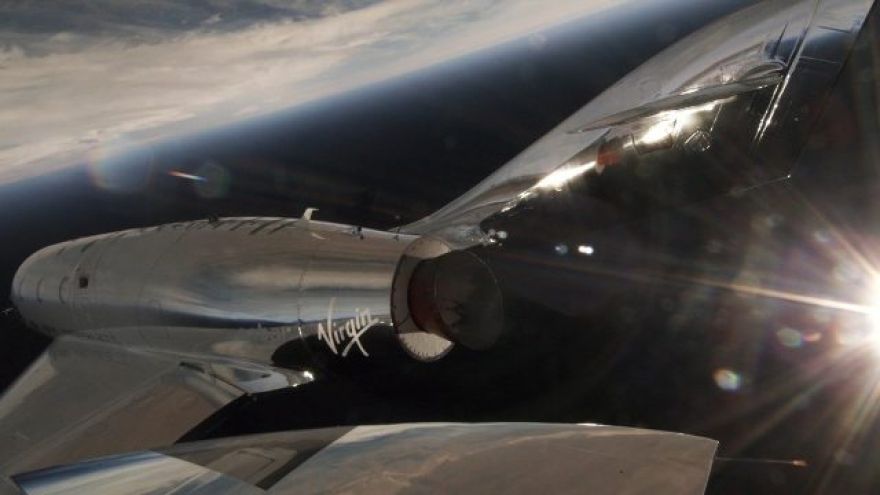 Virgin Galactic Completes First In-Flight Rocket Engine Test
