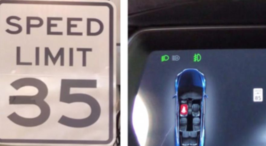 Researchers Tape Speed Limit Sign to Make Teslas Accelerate to 85 MPH