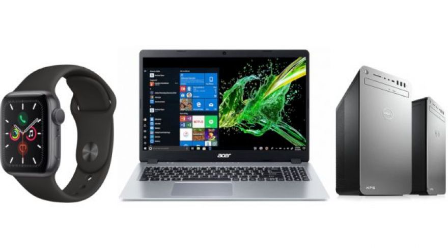 ET Deals: Dell XPS Intel Core i9-9900 $854, Acer 15.6-Inch AMD Ryzen 3 3200 Laptop $309, Apple Watch Series 5 $384