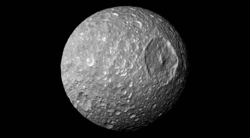 There Might Be a ‘Stealth’ Subsurface Ocean in Saturn’s Death Star Moon