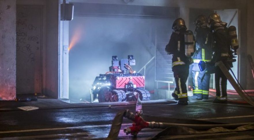 Colossal Achievement: Half-Ton Firefighting Robot Helps Save Notre Dame