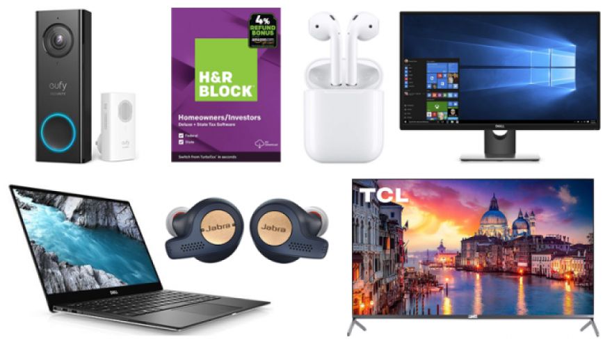 ET Deals: H&amp;R Block Deluxe + State only $20, $969 off Dell XPS 13 w/ 4K Display and 2TB SSD, $40 off Jabra Elite Active 65t