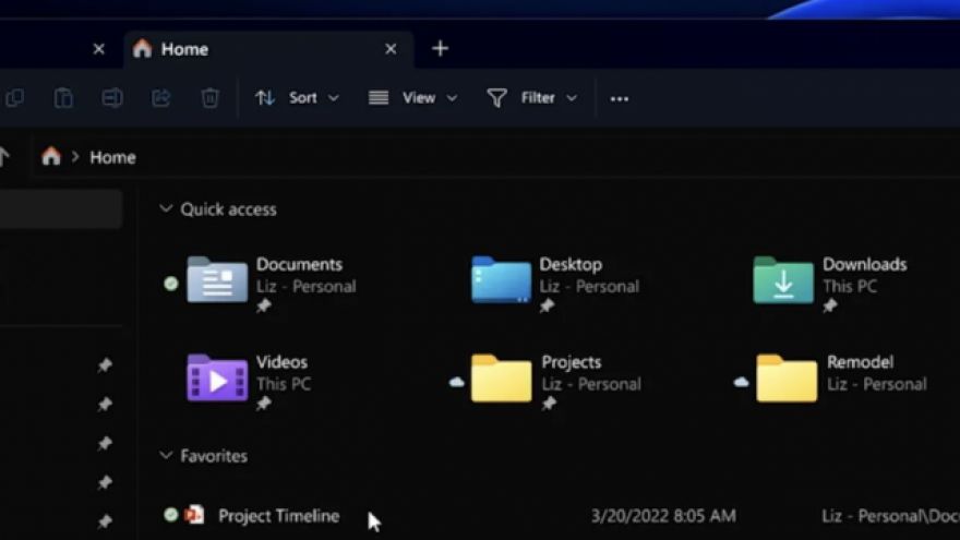 Microsoft Confirms Tabs Coming to Windows 11 File Explorer