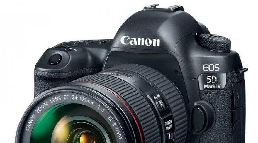 Canon 5D Mark IV shoots 4K video, 30.4-megapixel stills, has built-in Wi-Fi and GPS
