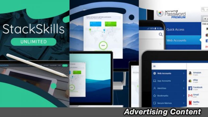 Get a Lifetime of VPN Unlimited, Sticky Password, and StackSkills Unlimited For Just $50