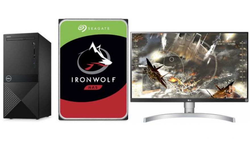 ET Deals: LG 27UL650-W 27-Inch 4K Gaming Monitor $379, Seagate 6TB HDD $139, Dell Vostro Core i5 Desktop $469