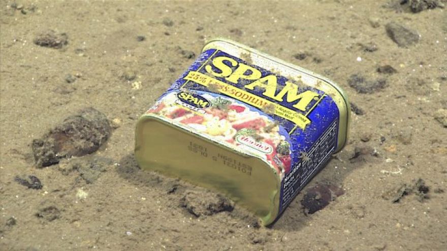 Scientists find incredibly high levels of pollution in the Mariana Trench, including low-sodium Spam