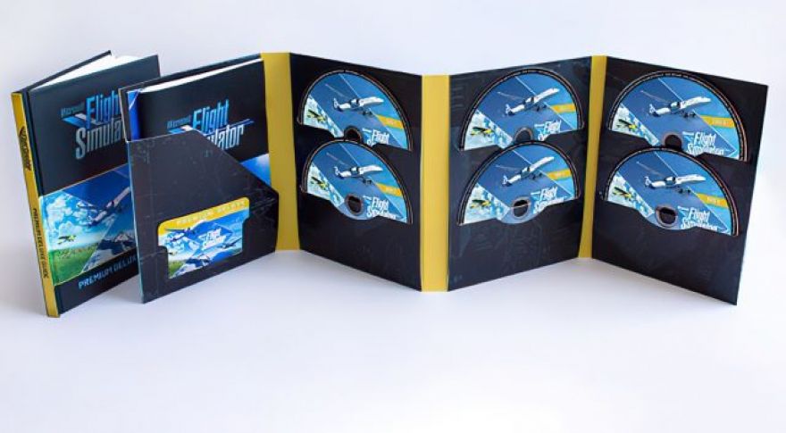 Nostalgic Gamers Rejoice: Microsoft Flight Simulator Also Ships on 10 DVDs