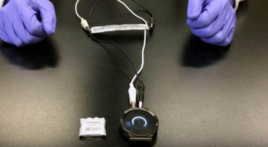 Spine-like Battery Could Power Flexible Electronics