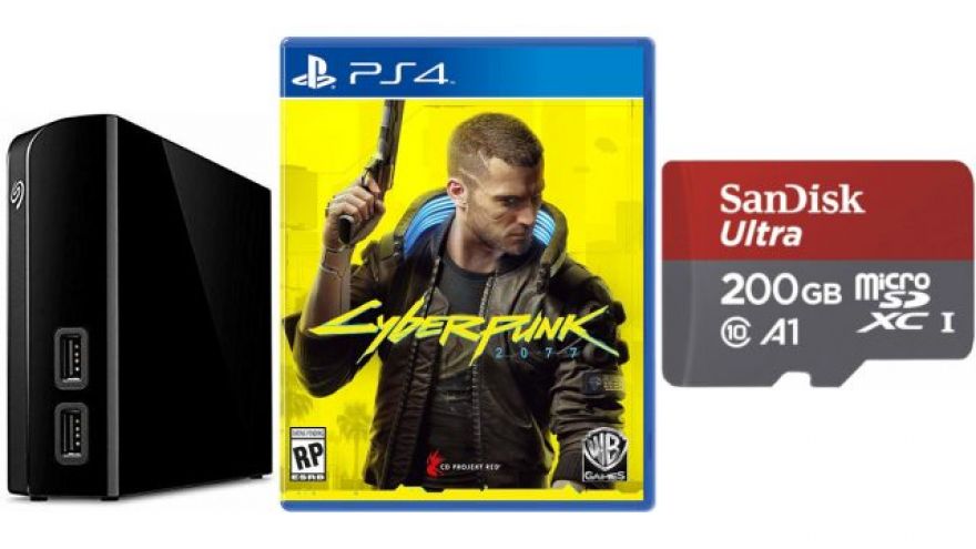ET Deals: SanDisk 200GB MicroSDXC $24, Cyberpunk 2077 Pre-Order $49, Seagate 6TB External HDD $99