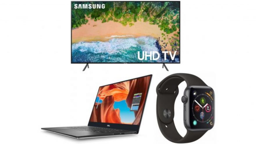 ET Deals: Samsung 75-Inch 4K HDR TV $999, Apple Watch Series 4 $359, Dell 4K OLED Core i7 Laptop $1,529