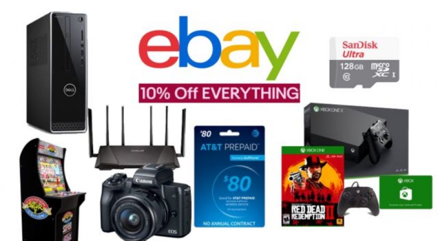 ET Deals: 10 Percent off eBay Sitewide on Everything for 24 Hours