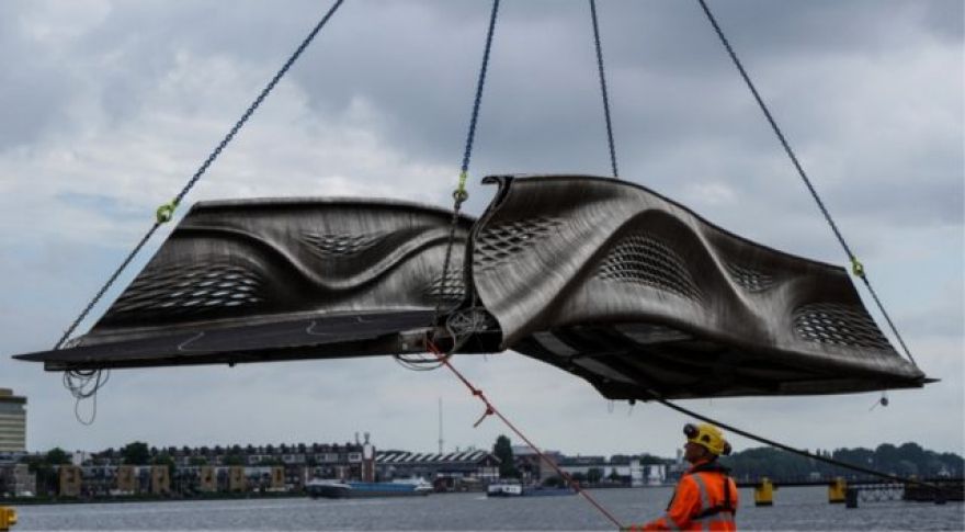 Amsterdam Debuts World&rsquo;s First 3D-Printed Steel Bridge