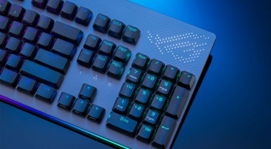 New Asus Mechanical Keyboard Displays Images with 312 Tiny LEDs