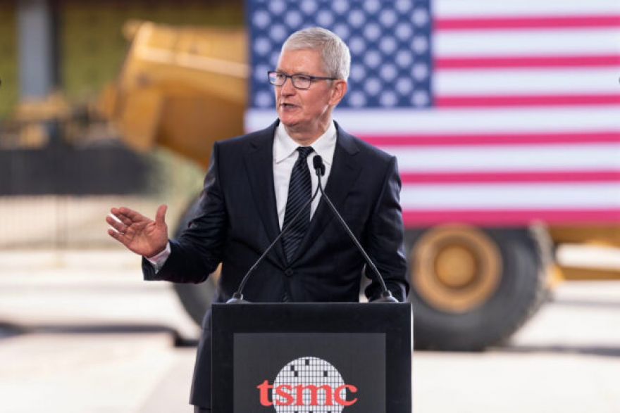 Tim Cook Confirms Apple Will Use US-Made Chips From New Arizona Fab